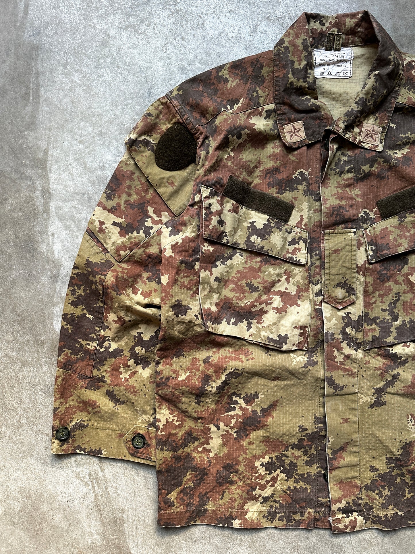 2000's ITALIAN ARMY "VEGETATO" COMBAT SHIRT