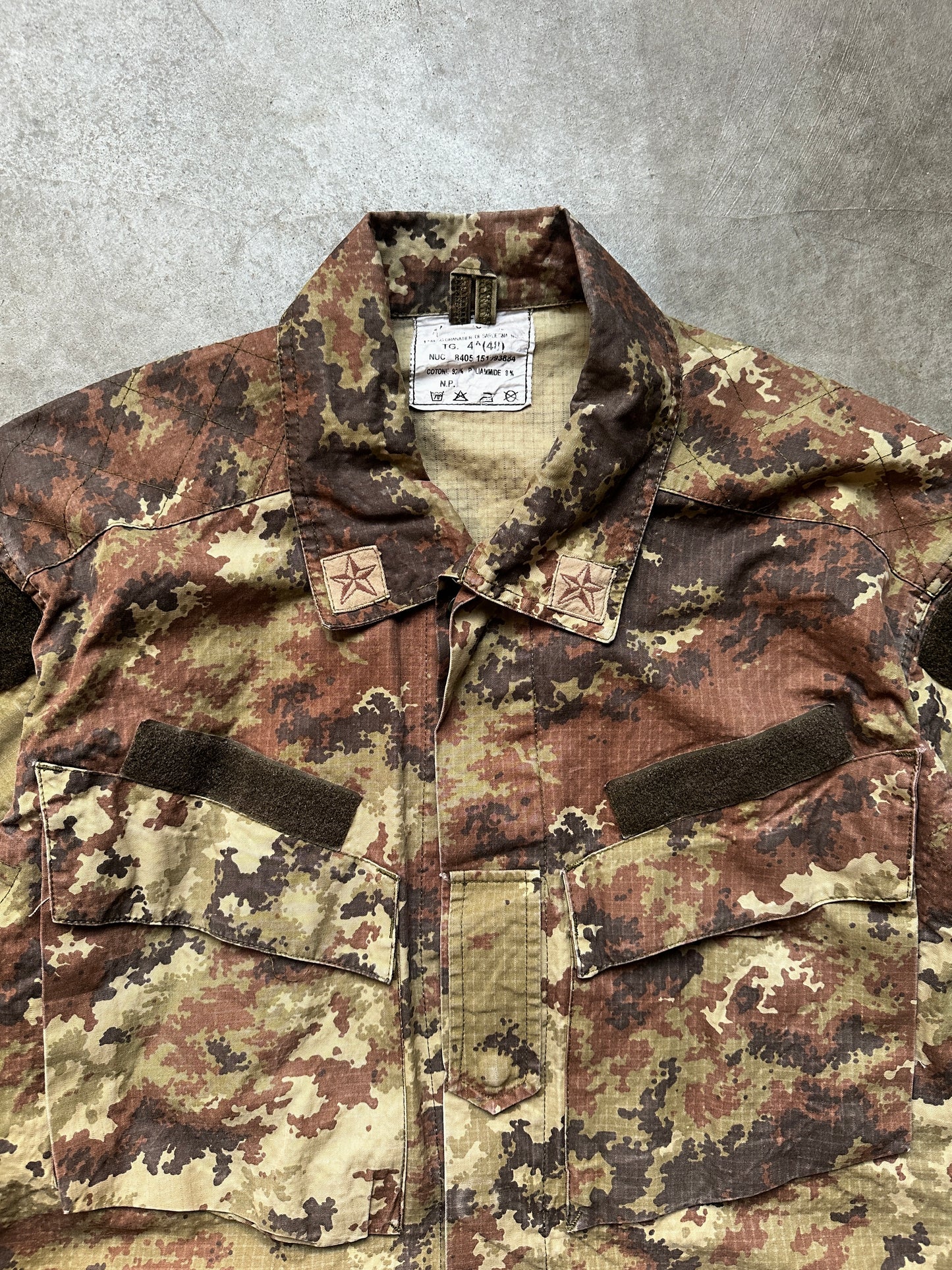 2000's ITALIAN ARMY "VEGETATO" COMBAT SHIRT