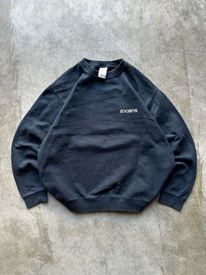 2000's AXIANS CORP. CREWNECK