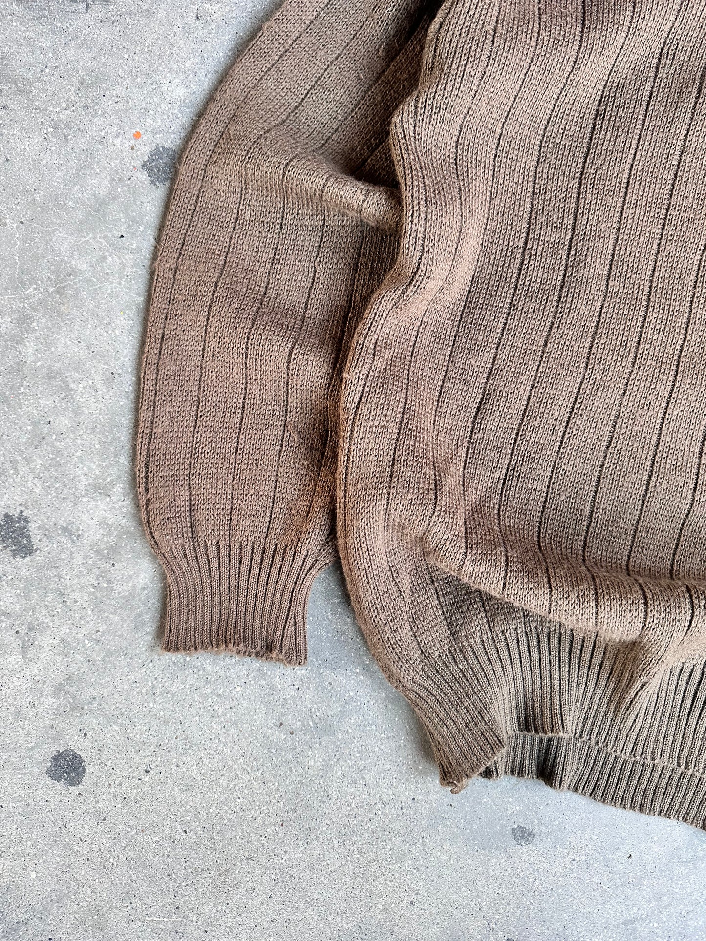 1980s FRENCH ARMY WOOL SWEATER