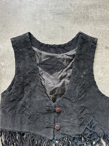 VINTAGE COUNTRY FRINGE VEST