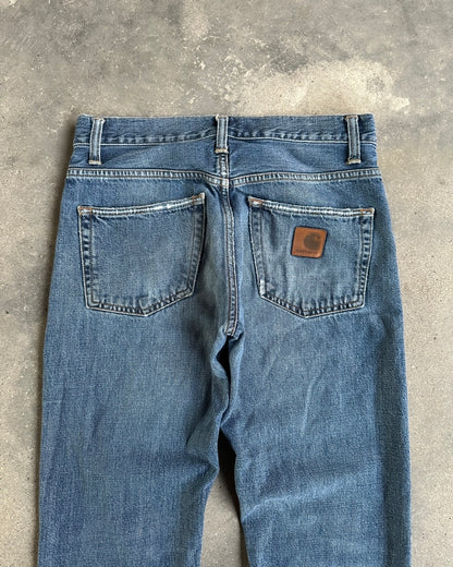 CARHARTT DISTRESSED DENIM PANTS 29x32