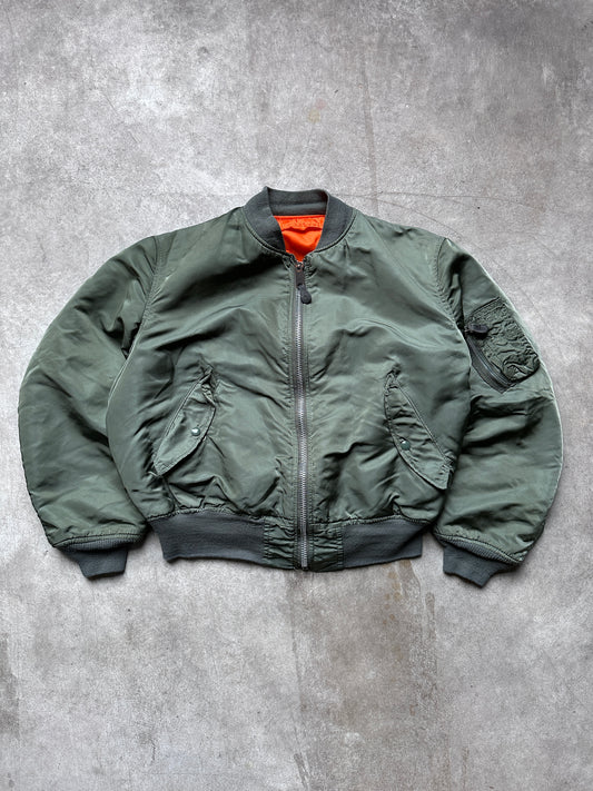 1980's ALPHA MA-1 FLIGHT JACKET