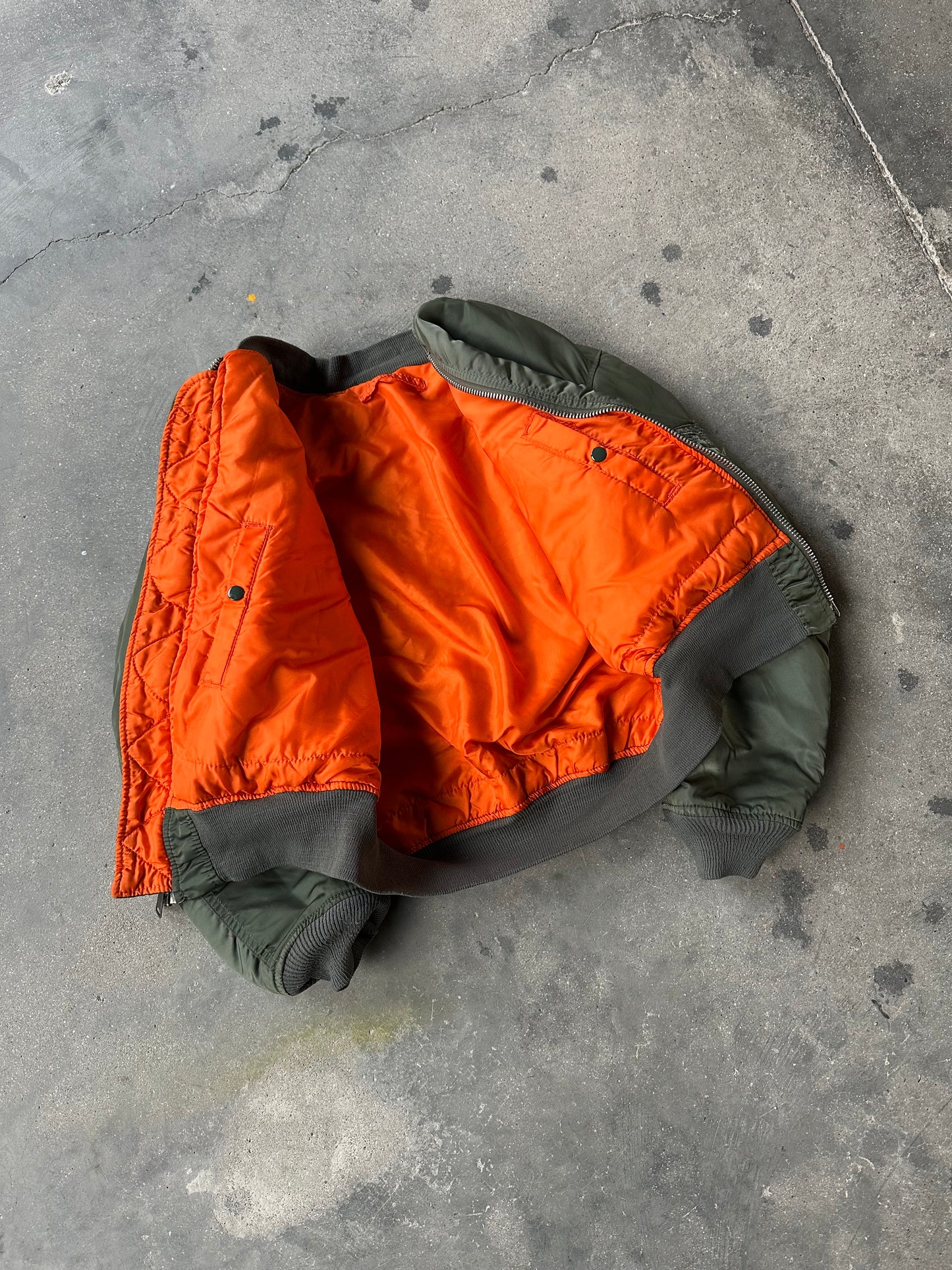 1980s ALPHA MA-1 FLIGHT JACKET