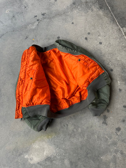1980s ALPHA MA-1 FLIGHT JACKET
