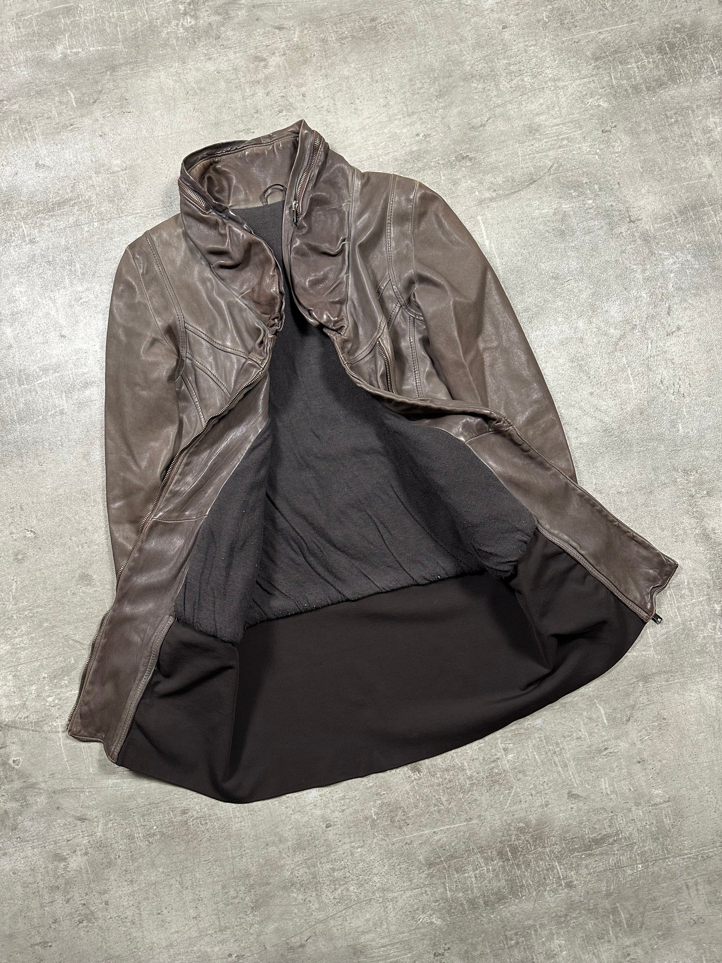 2000s GIORGIO BRATO LEATHER JACKET