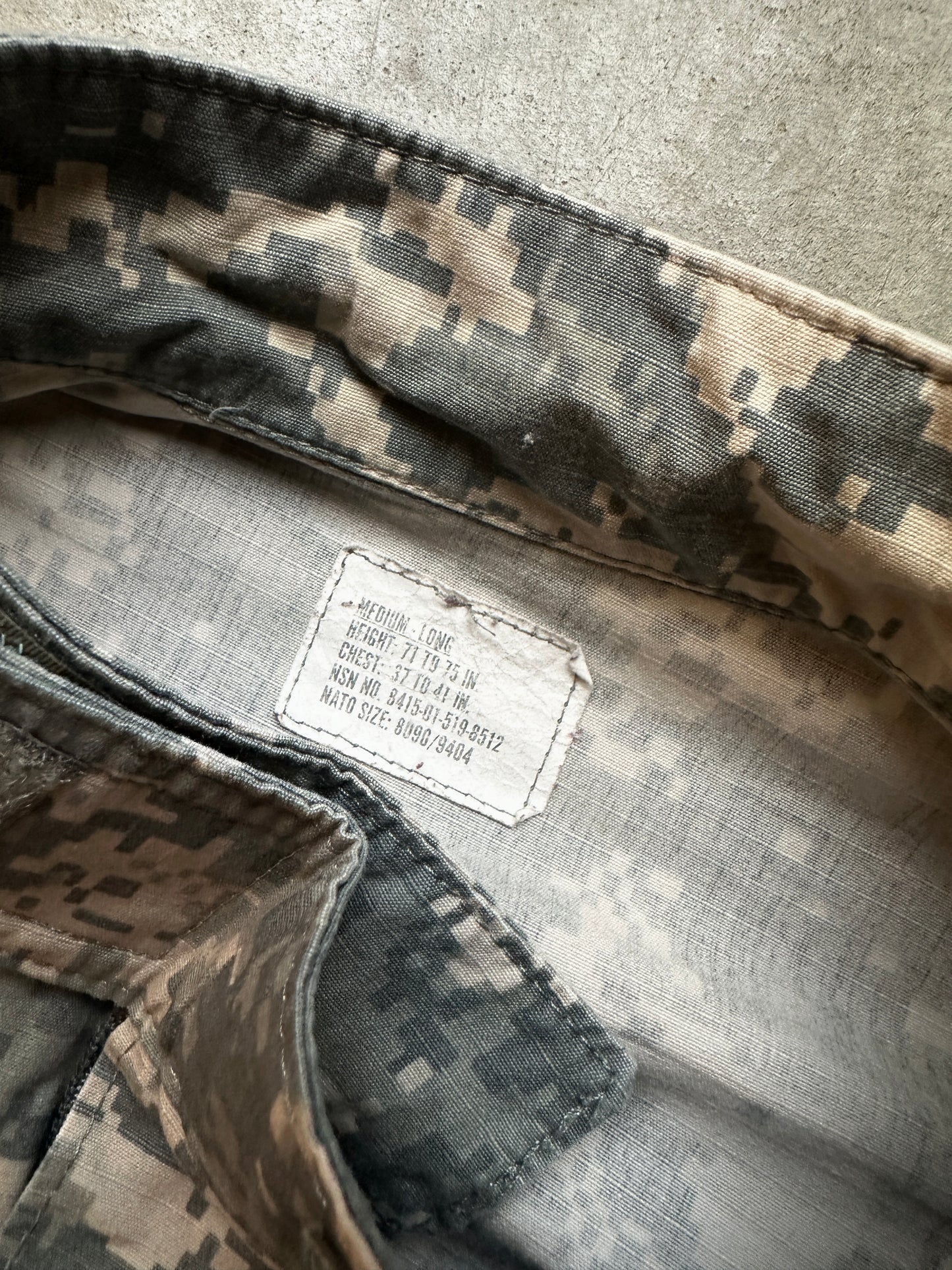 U.S. ARMY DIGITAL CAMO SHIRT