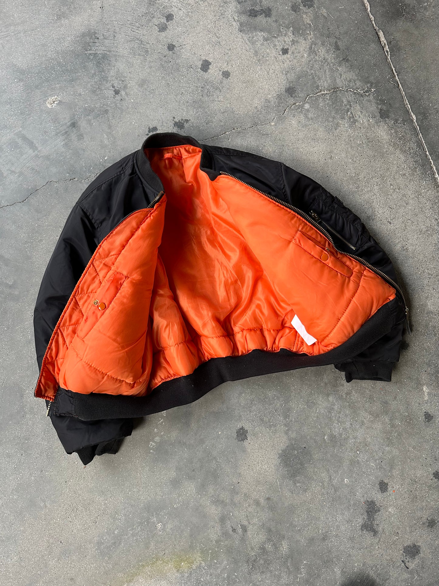 VINTAGE MA-1 FLIGHT BOMBER JACKET
