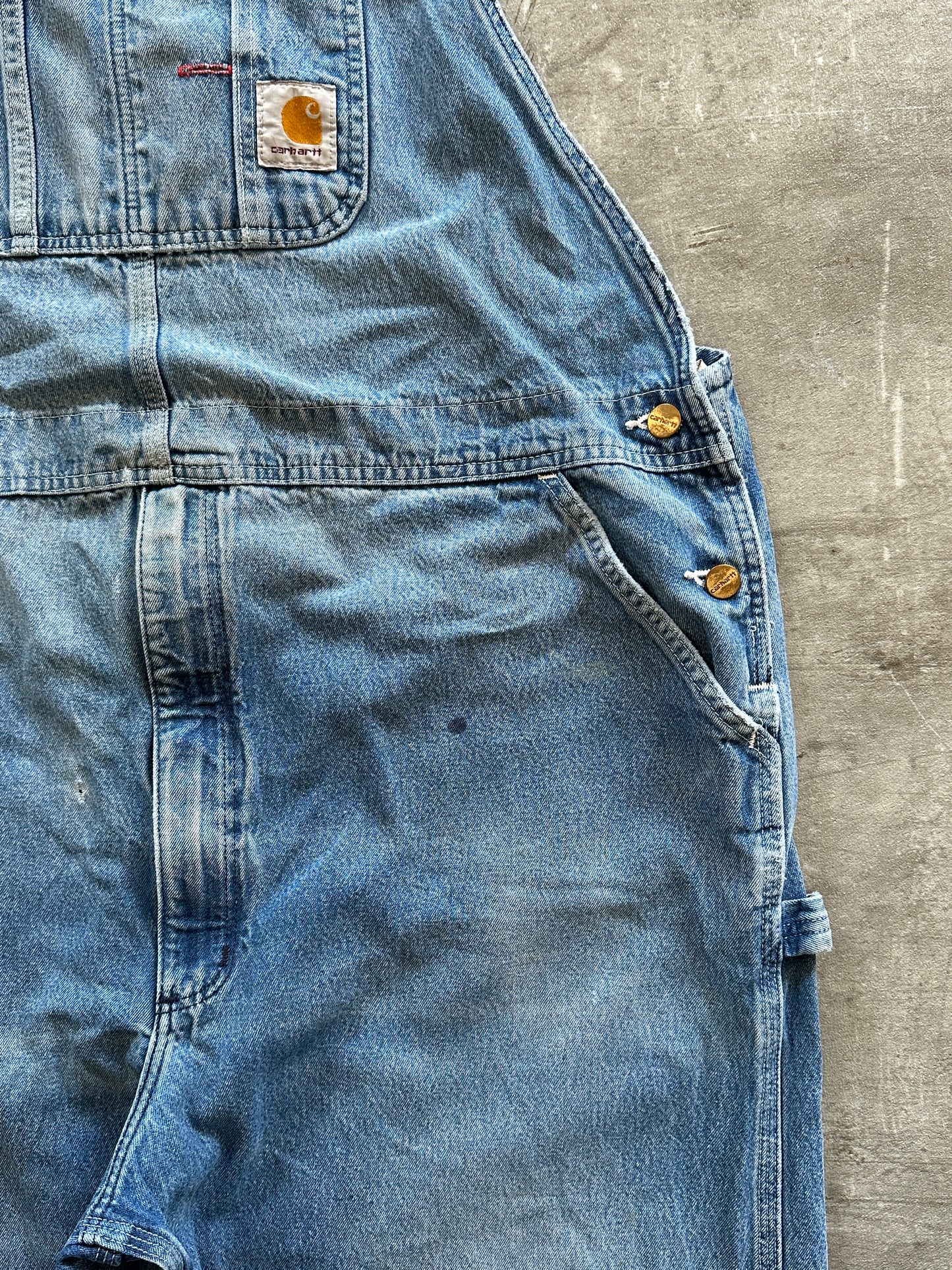 CARHARTT DENIM DUNGAREE