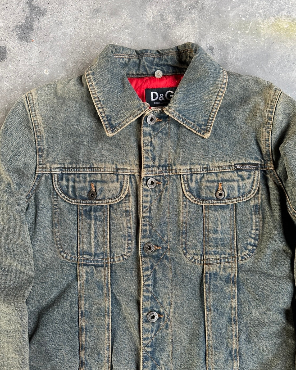 2000s DOLCE & GABBANA DENIM JACKET