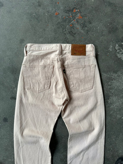 LEVIS 501 PINK "LEMON TAG" DENIM 28/28