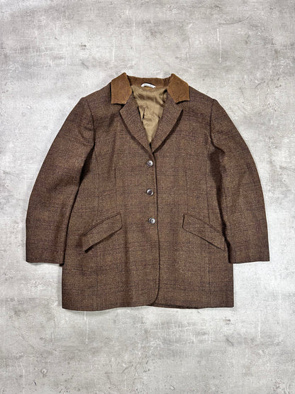 VINTAGE WOOL BLAZER JACKET