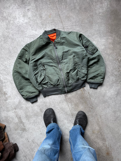 1980's ALPHA MA-1 FLIGHT JACKET