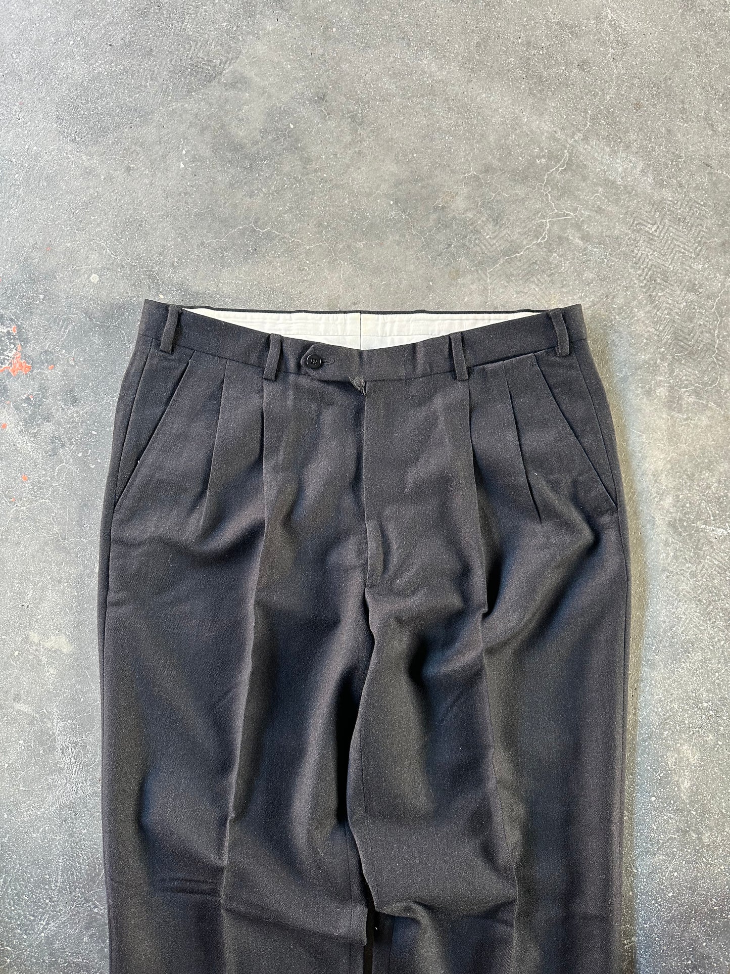 2000s BURBERRY WOOL UNIFORM PANTS