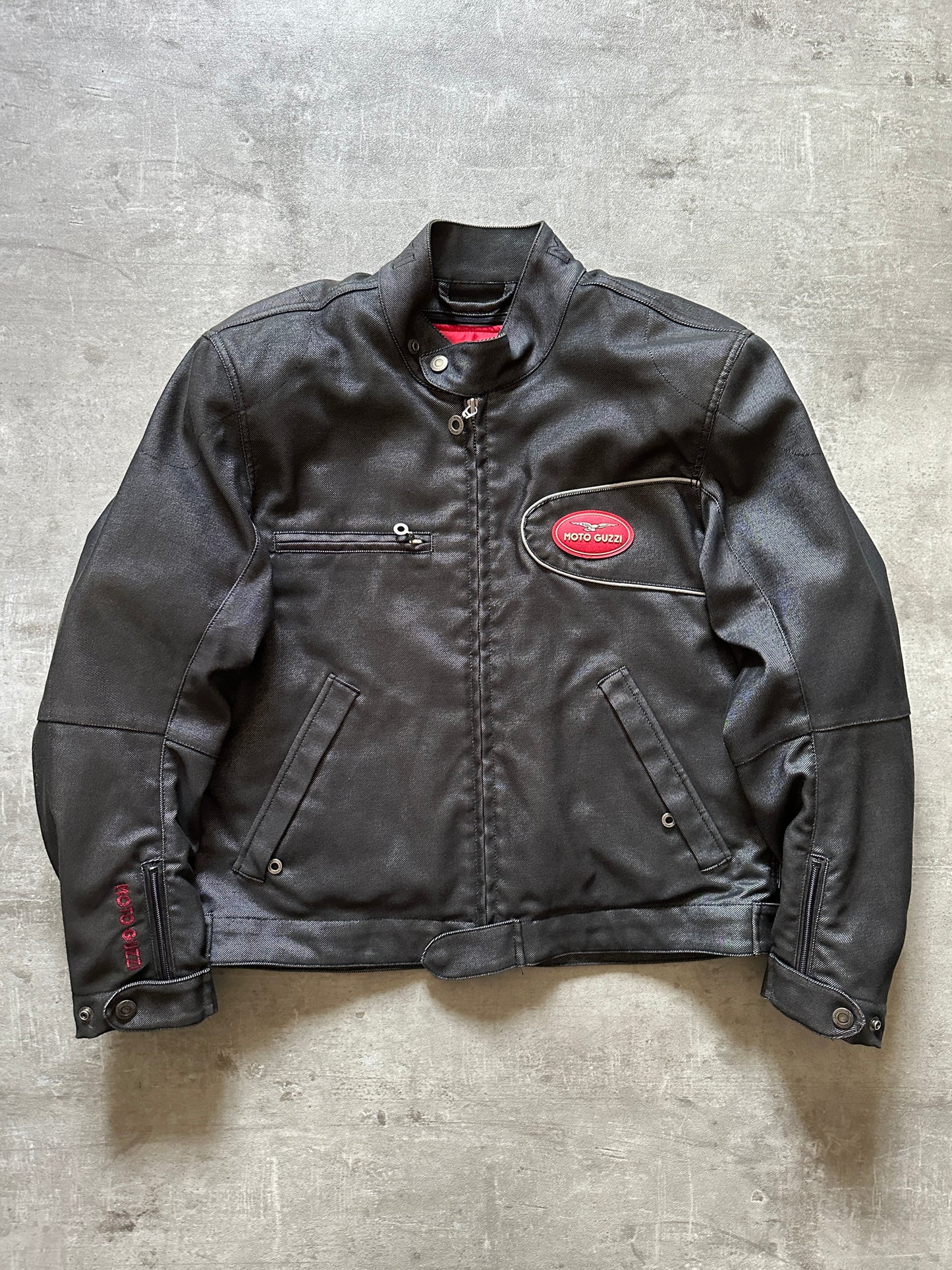 2010's "MOTO GUZZI" MOTORCYCLE JACKET