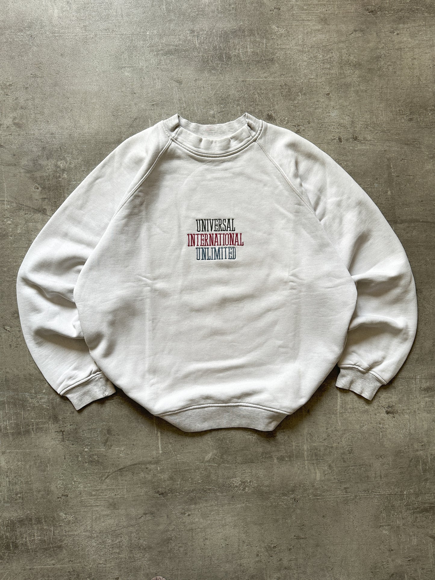 1990's UNLIMITED BIG NECK LOGO CREWNECK