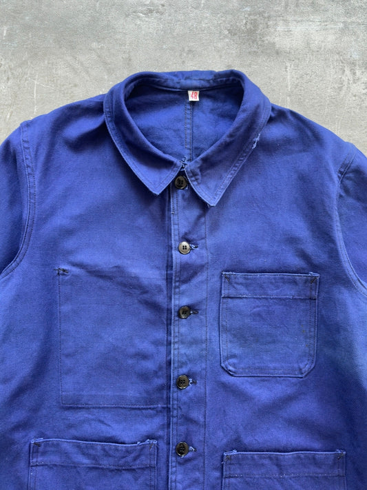 1970's BLEU FRENCH WORK JACKET