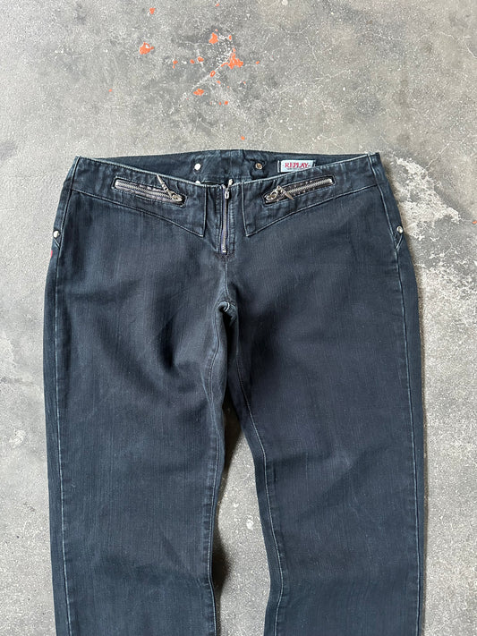2000s REPLAY LOW WAIST DENIM