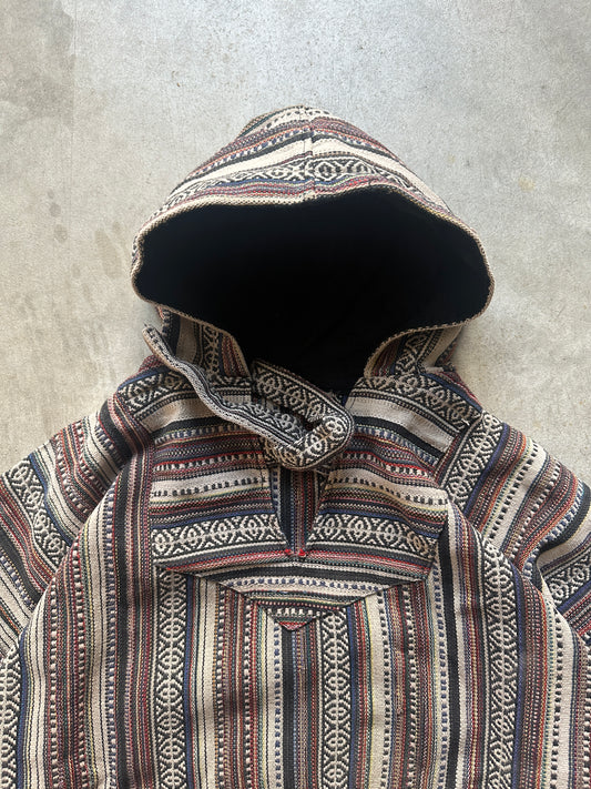 MEXICAN BAJA PONCHO HOODIE