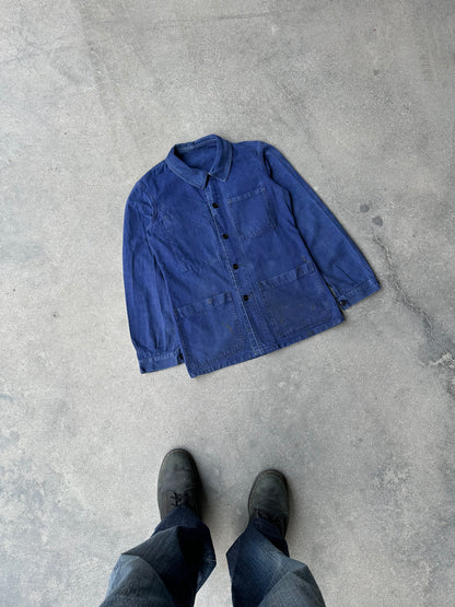 60s/70s BLEU FRENCH WORK JACKET