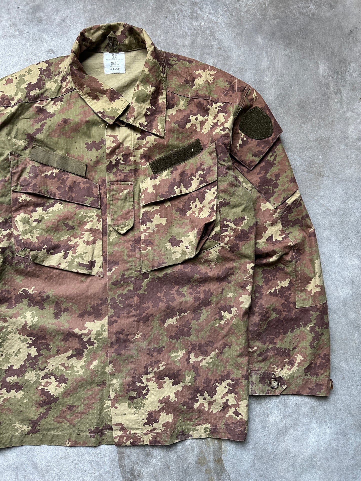 2000's ITALIAN ARMY "VEGETATO" COMBAT SHIRT