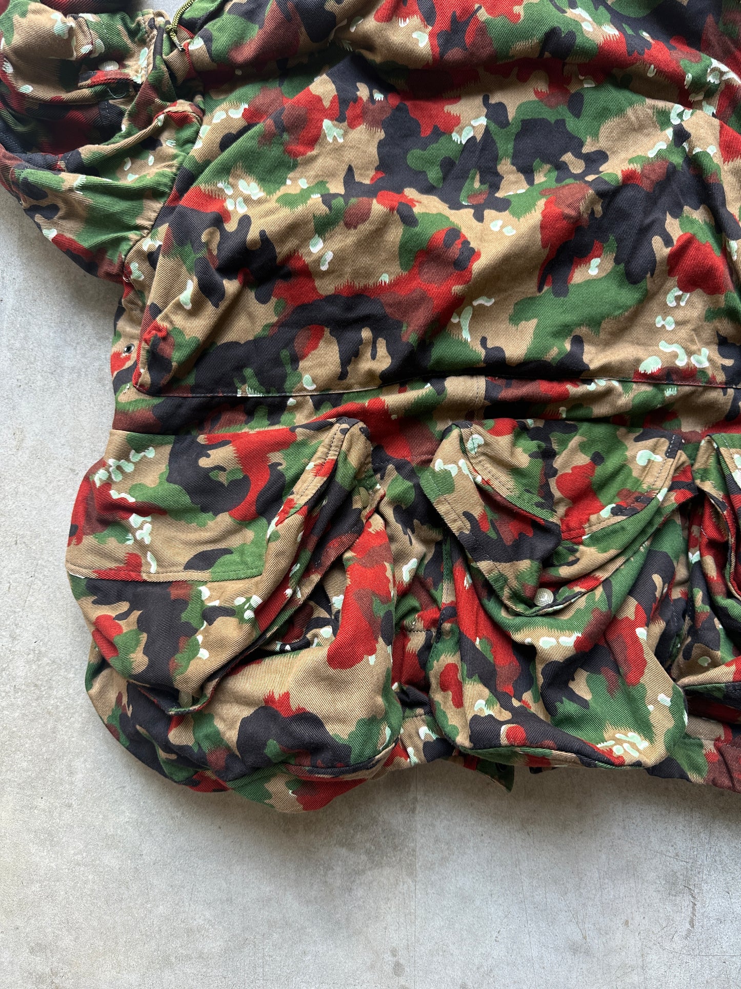1980's M70 SWISS ARMY "ALPENFLAGE CAMO" JACKET