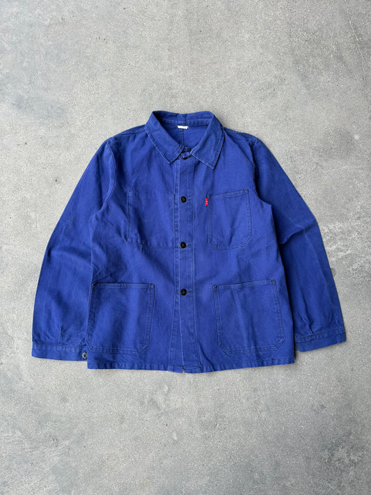 60s/70s BLEU FRENCH WORK JACKET