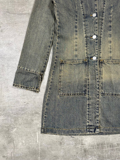 2000s PRADA WOMAN WASHED DENIM JACKET