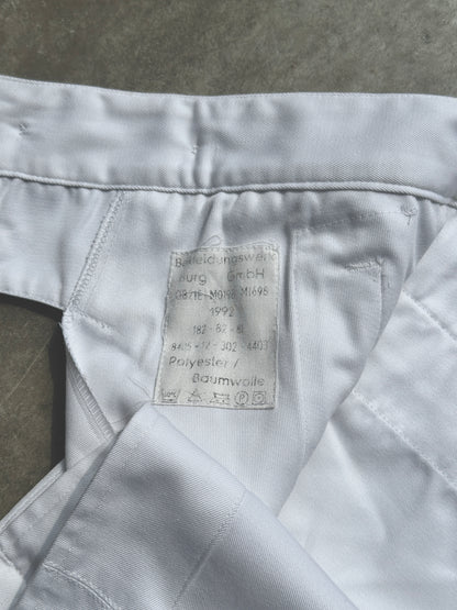 1992s GERMAN ARMY WHITE NAVY PANTS