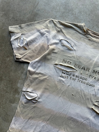 2000's "NO FEAR" DISTRESSED TEE