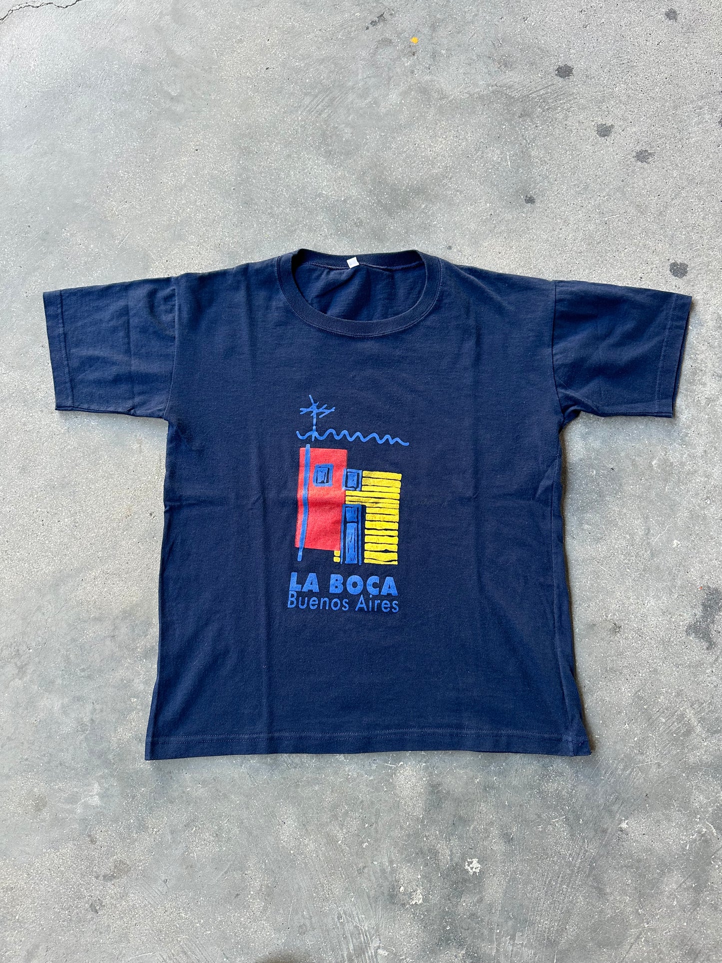 2000s LA BOCA BURNOS AIRES SOUVENIR TEE