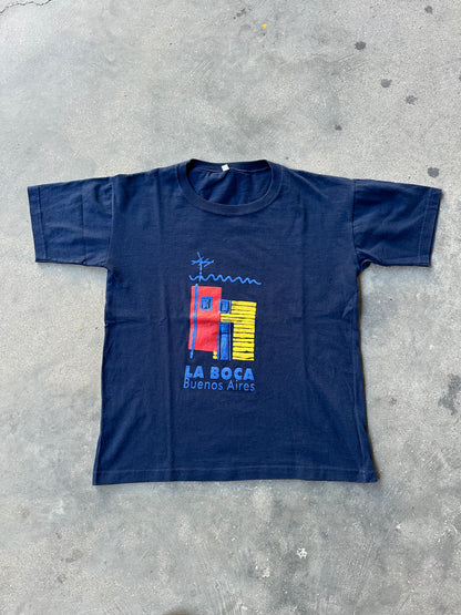 2000s LA BOCA BURNOS AIRES SOUVENIR TEE