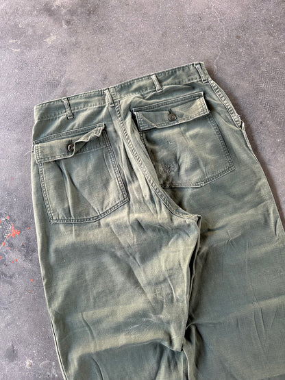 1970s US ARMY OG 107 TYPE 1 PANTS