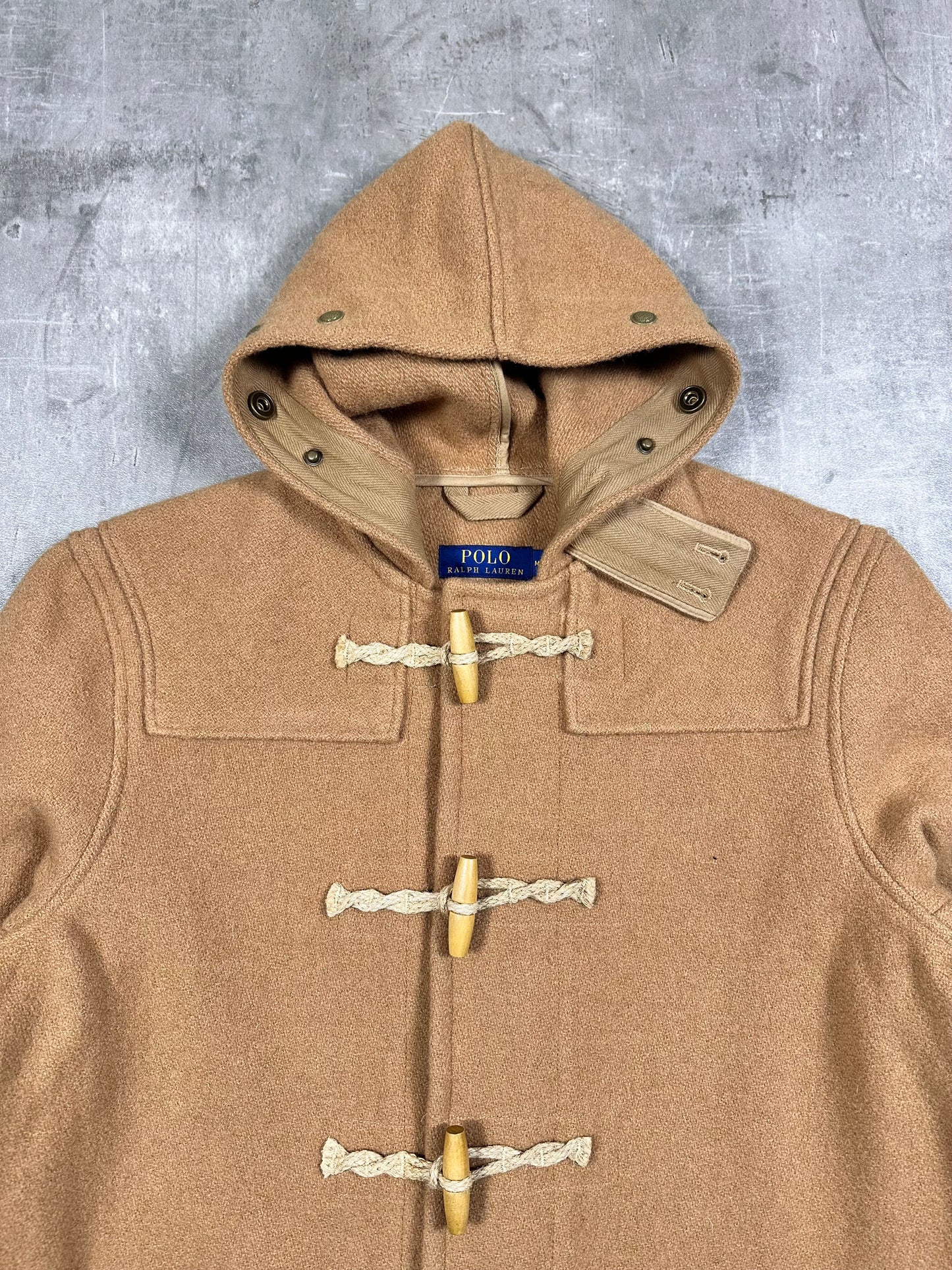 POLO RALPH LAUREN CAMEL COAT MONTGOMERY