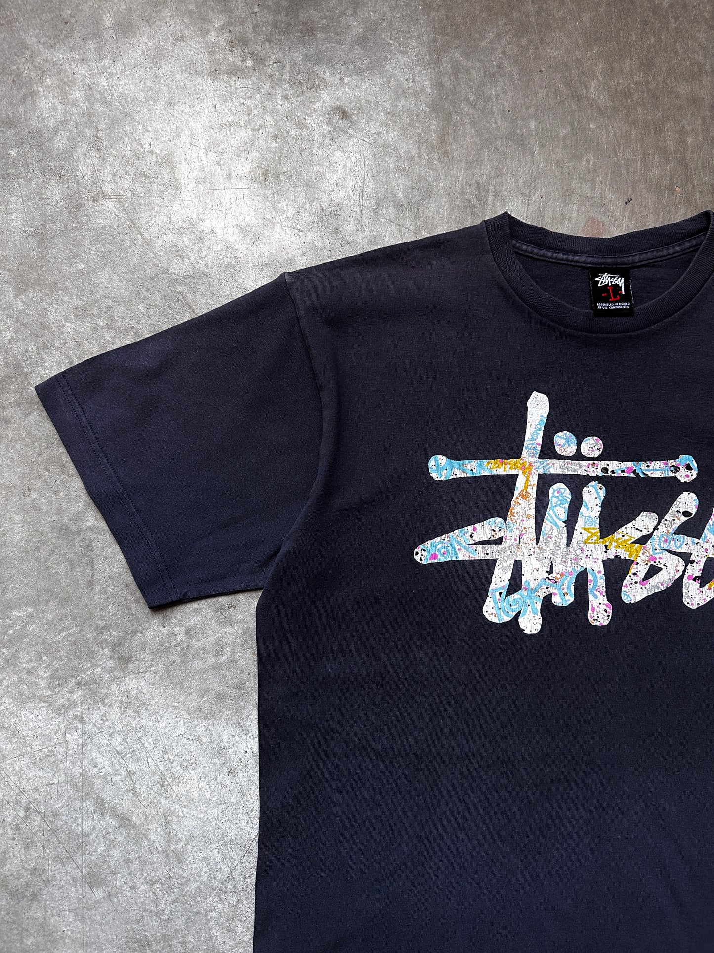 EARLY 2000's STUSSY LOGO TEE