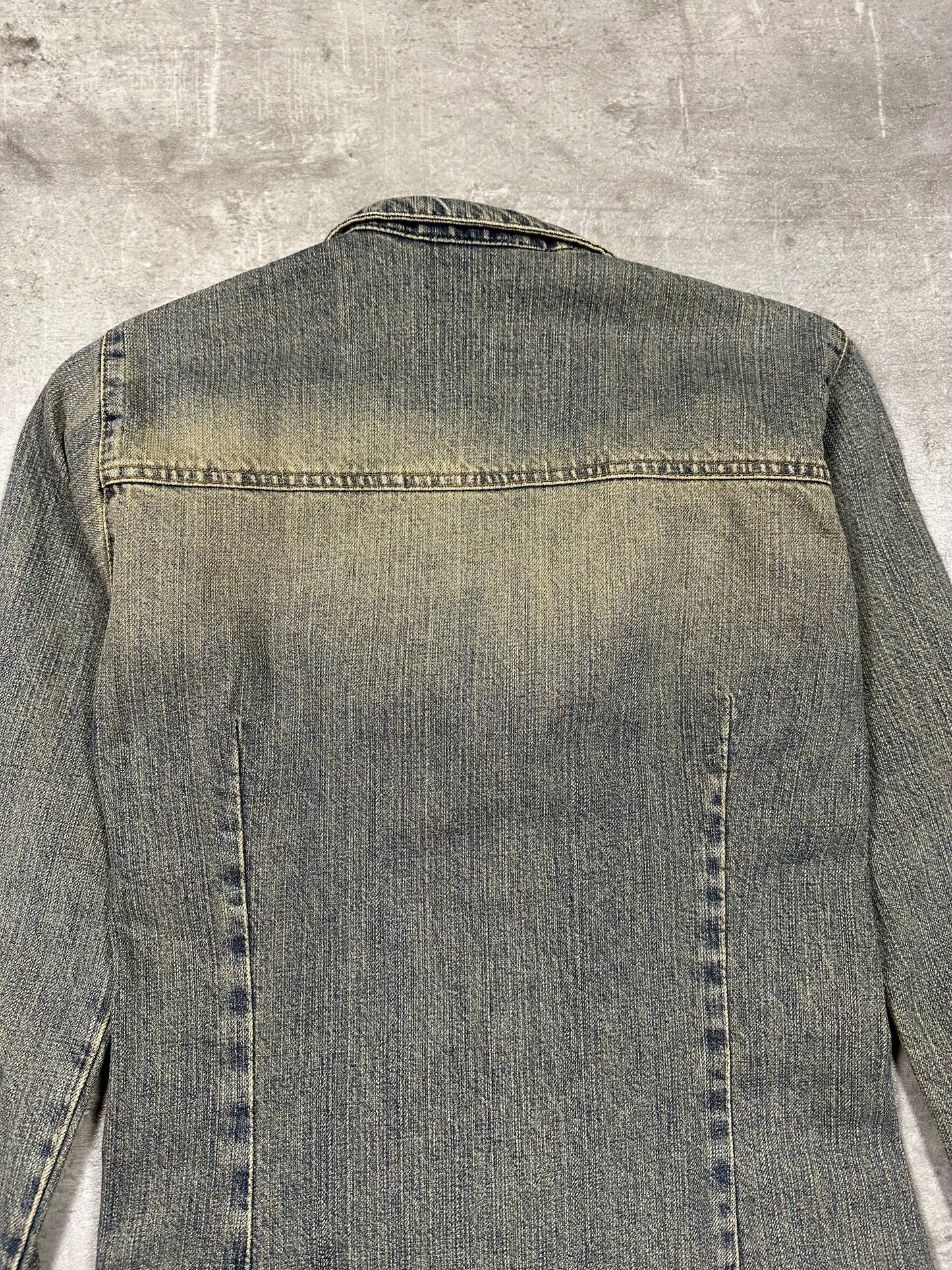 2000s PRADA WOMAN WASHED DENIM JACKET