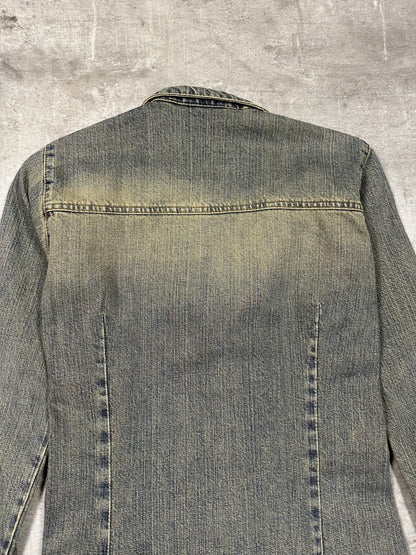 2000s PRADA WOMAN WASHED DENIM JACKET