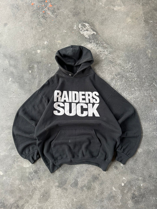 1990s "RIDERS SUCK" HOODIE