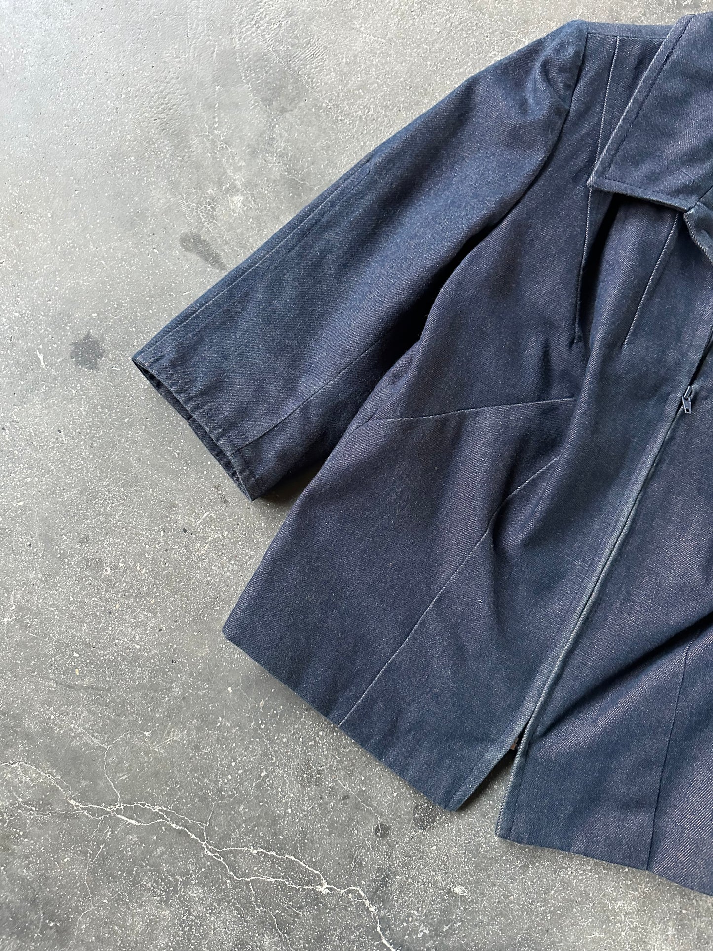 UNGARO PARIS CROP BLAZER JACKET