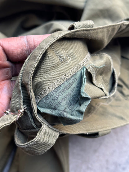 1980's FATIGUE BRITISH ARMY OG PANTS