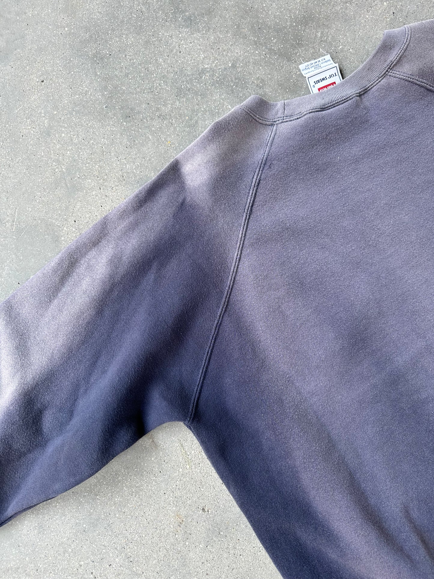 90s SUNFADED FRENCH WORKWEAR CREWNECK