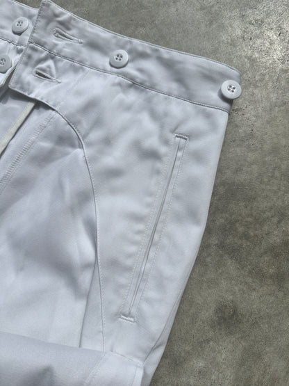 1992s GERMAN ARMY WHITE NAVY PANTS