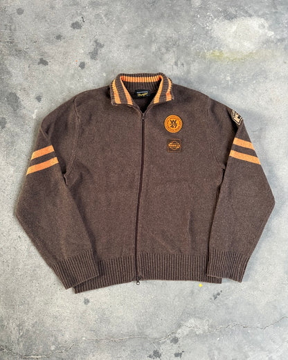 WRANGLER ZIP UP SWEATER