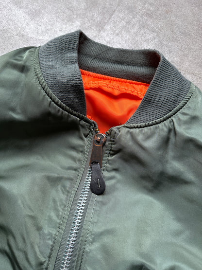 1980's ALPHA MA-1 FLIGHT JACKET