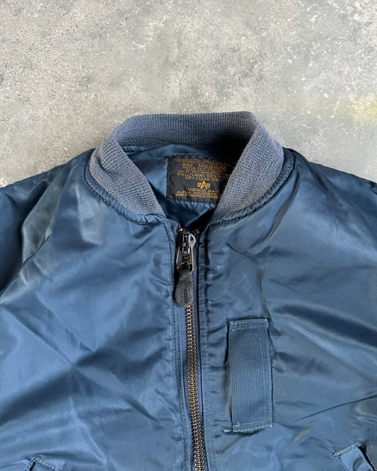 1990's ALPHA MA-1 FLIGHT JACKET