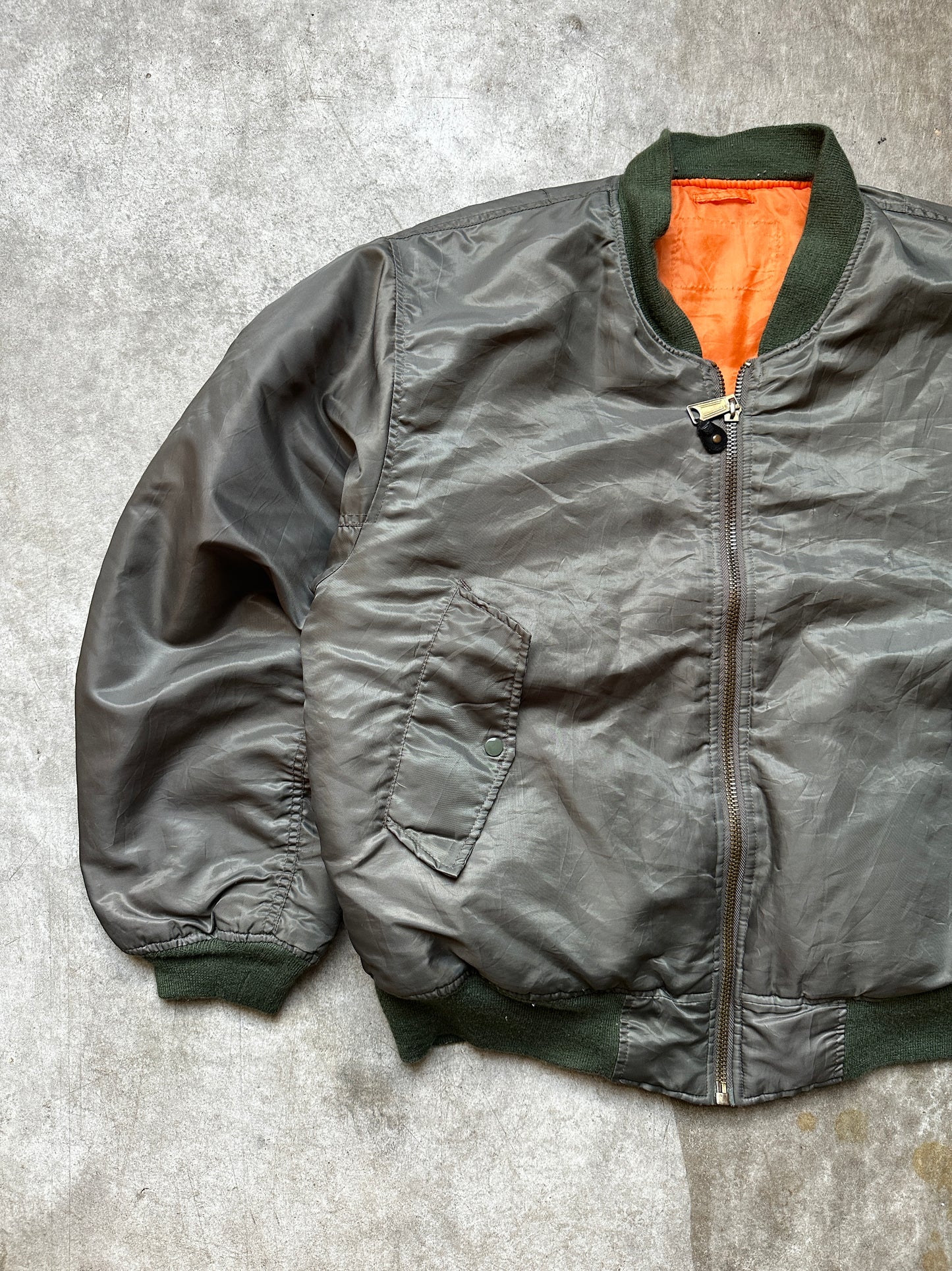 2000's MA-1 FLIGHT BOMBER JACKET