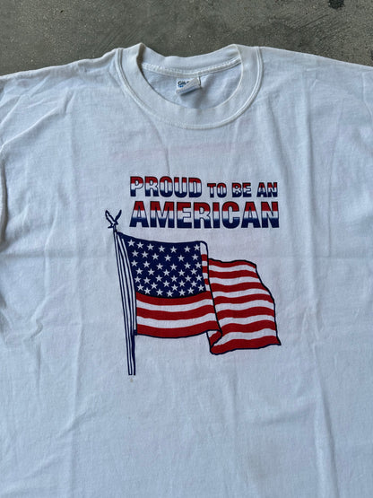 00s PROUD TO BE AN AMERICAN TEE