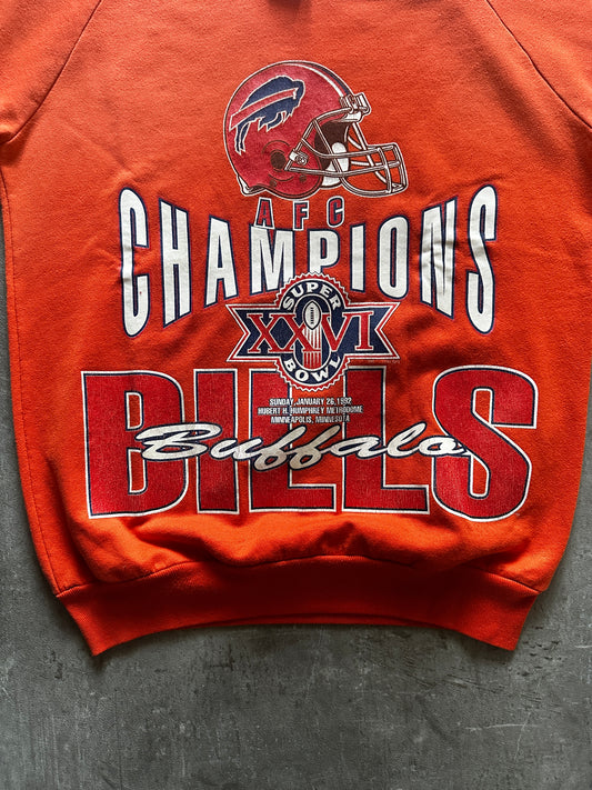 1992's BUFFALO BILLS AFC SUPERBOWL CREWNECK
