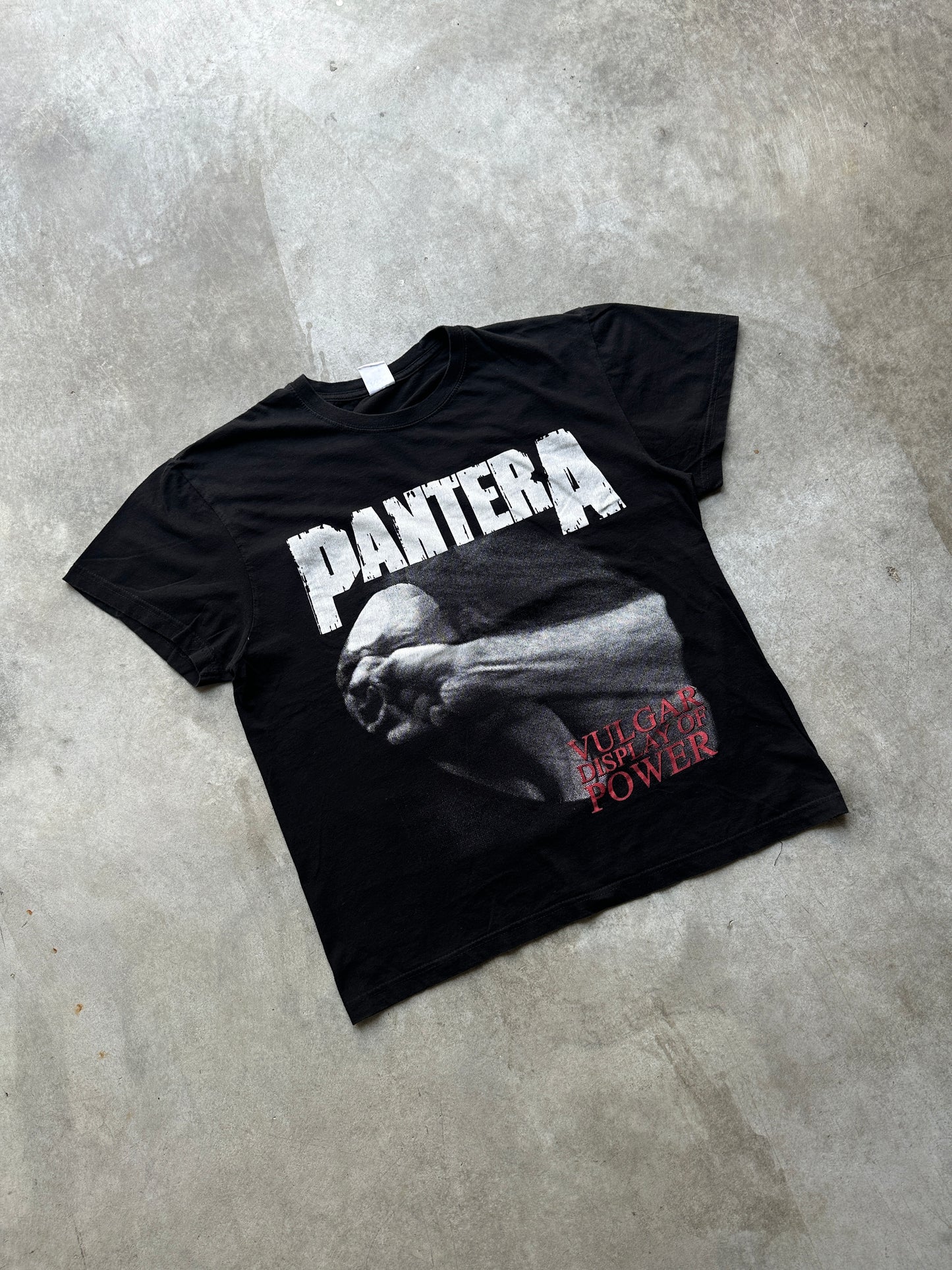 PANTERA "VULGAR DISPLAY OF POWER" PRINTED TEE