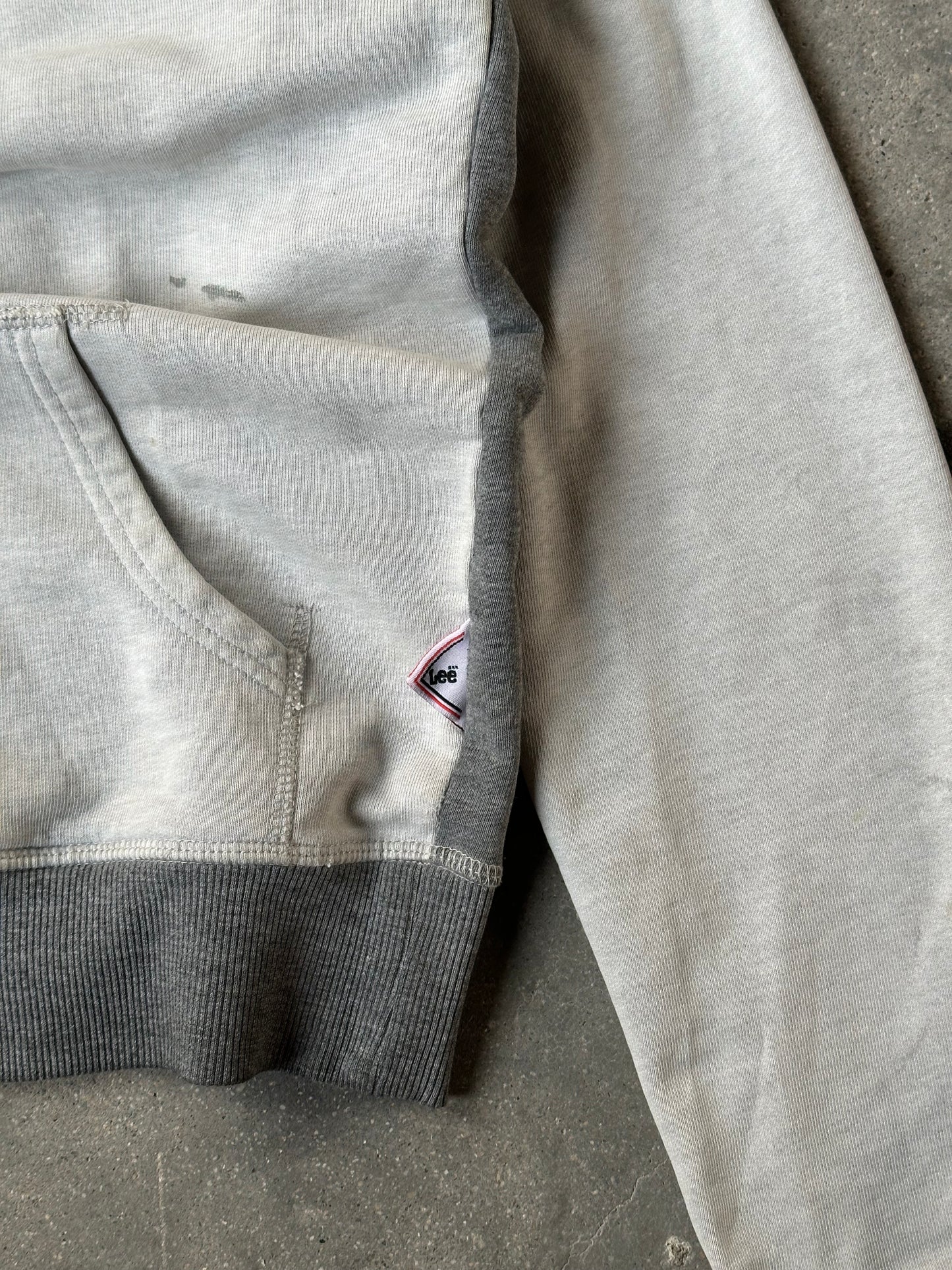 2000s LEE RIDER 3/4 ZIP HOODIE